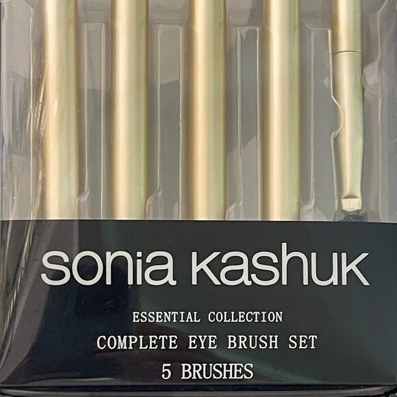 Sonia Kashuk Essential Collection Complete Eye Makeup Brush Set New 5 Pieces - Picture 4 of 6